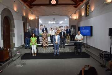 La presentación del Plan de Reactivación Económica y Social de Telde tuvo lugar este lunes en la ermita de San Pedro Mártir (Foto Francisco Javier Santana)